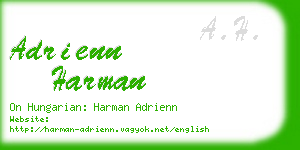 adrienn harman business card